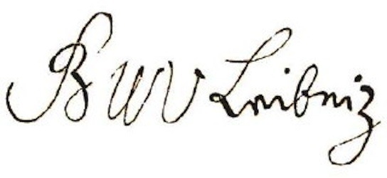 Leibniz signature